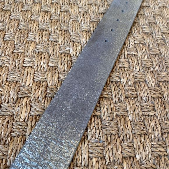 B-Low the Belt Gray Belt with Gold Buckle - Picture 4 of 6